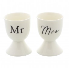 Amore Mr & Mrs Set of 2 Egg Cups